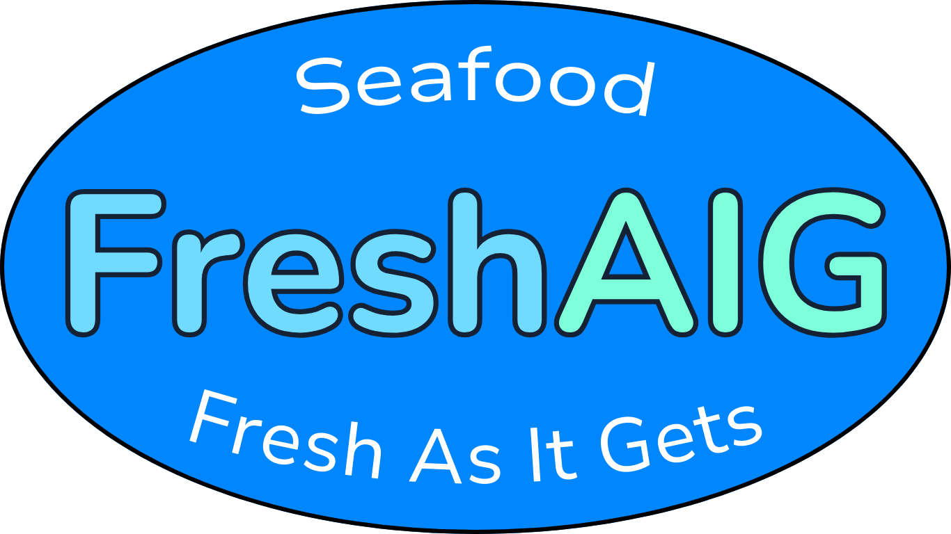 FreshAIG, Seafood - Fresh As It Gets Logo