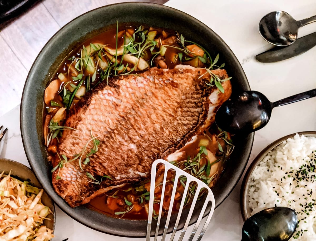 Cooked fish fillet