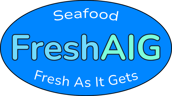 FreshAIG, Seafood - Fresh As It Gets Logo